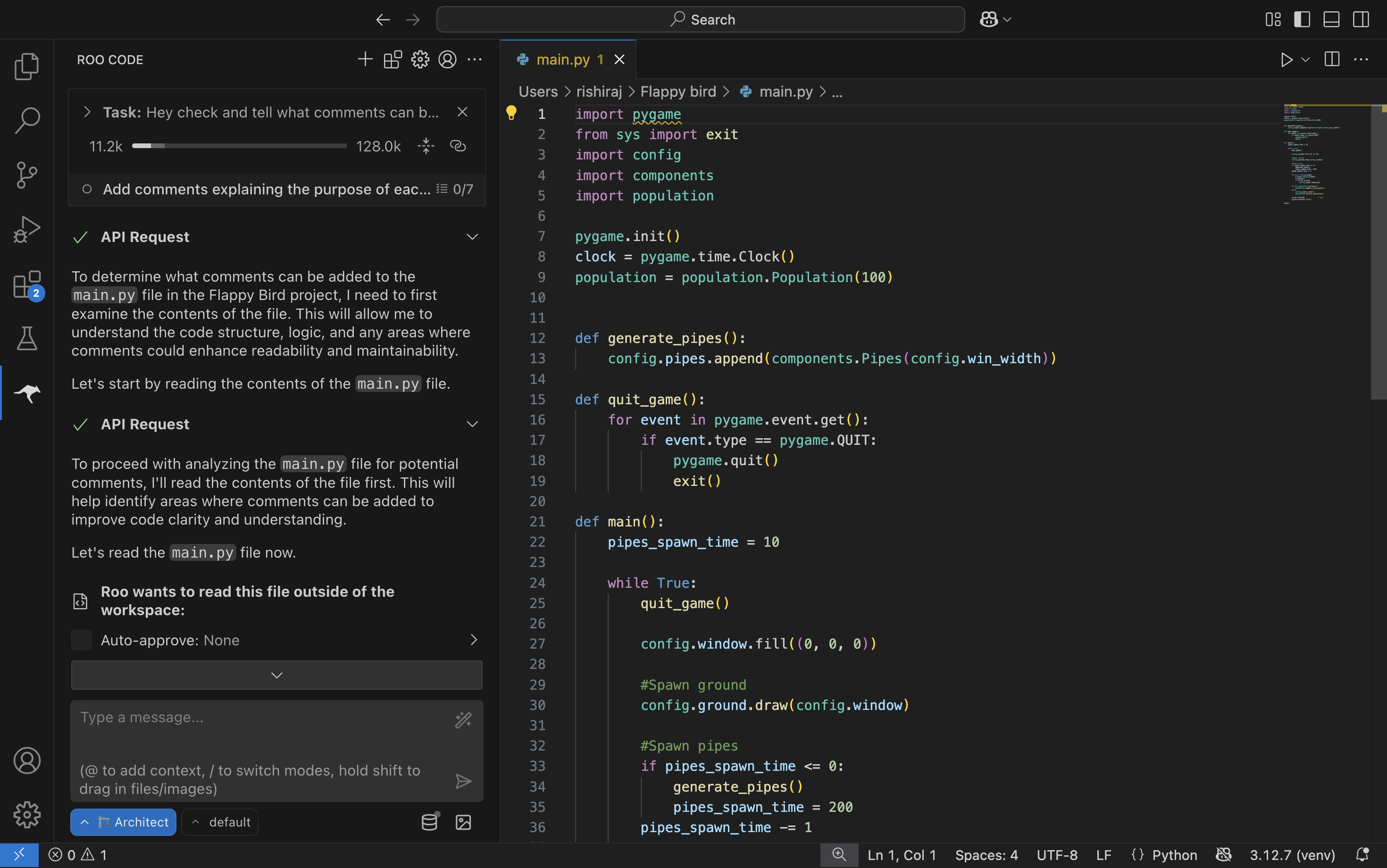 Testing Roo Code with TrueFoundry